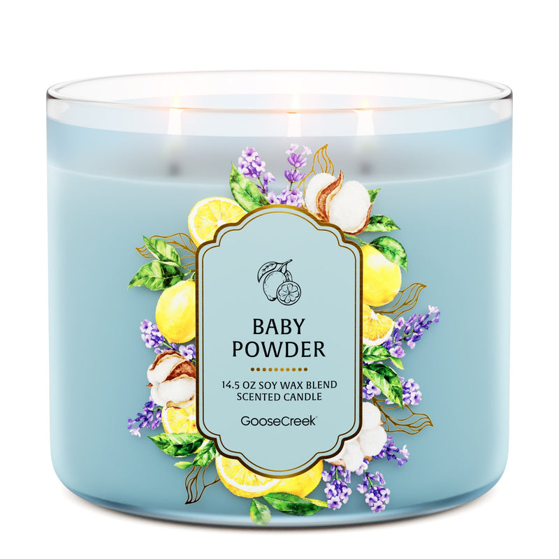 Baby Powder 3-Wick Candle [L3P3] [L3P37Y]
